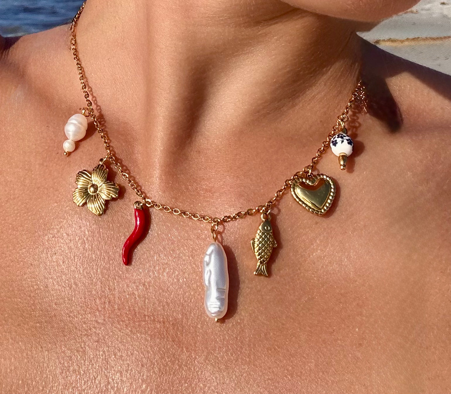 Goldtome Sea Necklace